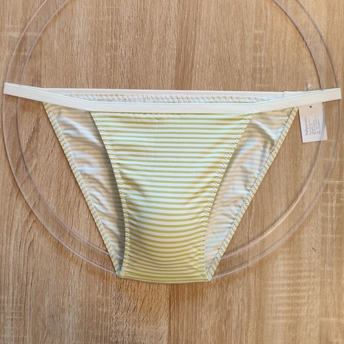 Herren tanga slip - , gestreift
