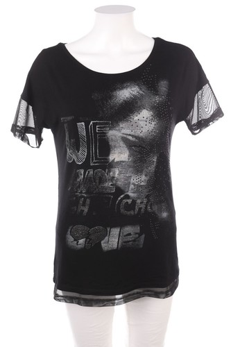Biba kurzarm shirt schwarz - kurzarm-shirt, xs