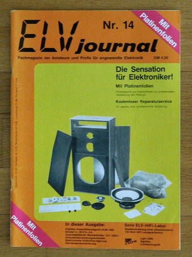 Elektronik zeitschrift elv - –,