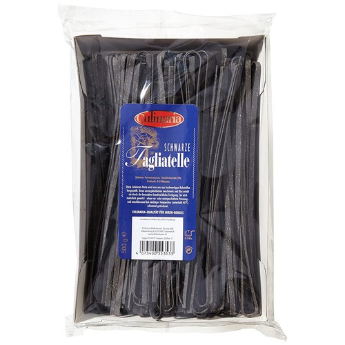 Culinaria schwarze tagliatelle - culinaria,