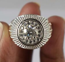 Rund Weiß Diamant Solitaire