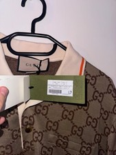 GUCCI POLOSHIRT AUS BAUMWOLLE