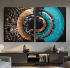 XXL LEINWAND BILDER SET BIS