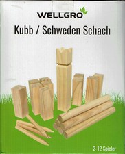 WELLGRO® Kubb Spiel 22-TLG