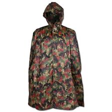 Original Schweizer Armee Poncho, M70 Alpentarn Poncho, Regenponcho, Nässeschutz