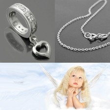 Baby Memoire Taufring mit Herz