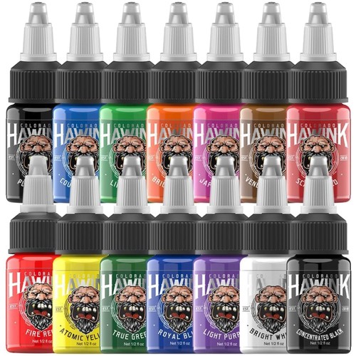 Tattoo tinte set farben - set,, 14