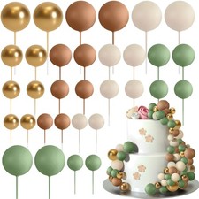 Tortendeko kugeln cake topper - tortendeko,
