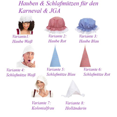 Haube schlafmütze karneval - schlafmÜtze,
