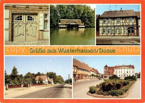 Wusterhausen dosse rokokotor - wusterhausen,