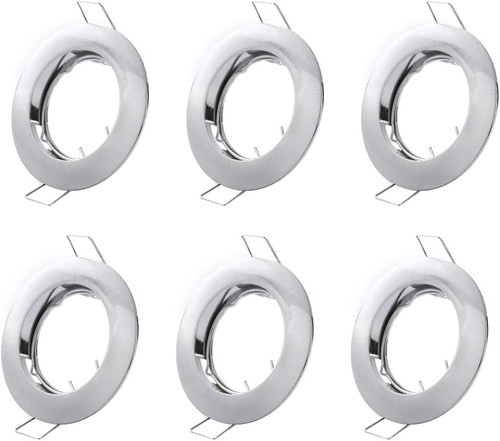 6er set einbauleuchtenrahmen - set,