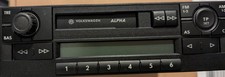VW ALPHA 5 Radio Autoradio Kassette, Golf 3 4 Polo Bora Passat Bus T4 T5