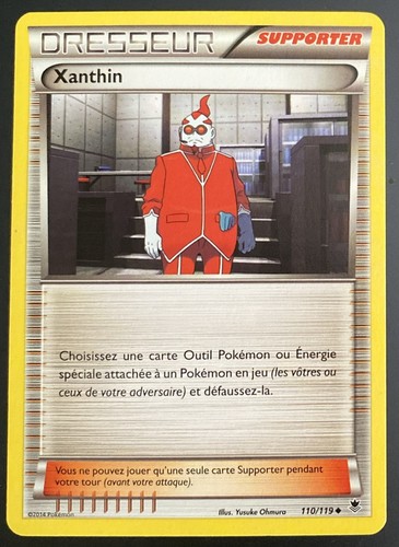 Pokemon karte trainer xanthin - trainer,