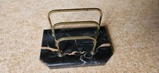 Messing Briefhalter  für