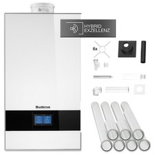 Buderus Logamax Plus GB182i.2 Gas-Brennwert-Therme 35kW 7736902135 mit 10 m Abga