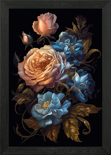 Schöne rose blumen gerahmtes - blumen,