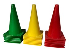 Markierkegel, Pylone - B-Ware / Restposten - 30 cm - rot, grün, orange