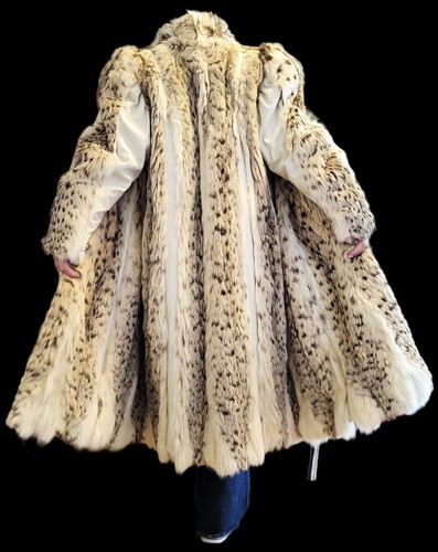 Luxuriöse luchs echt pelz - luxuriöse,