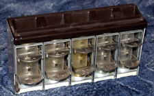 GELDWECHSLER ANTIKE BUSKASSE SCHAFFNERTASCHE MÜNZWECHSLER FÜR DM-MÜNZEN