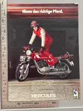 Hercules K 125 S Leichtkraftrad Original Vintage Werbung 1977 Reklame advert