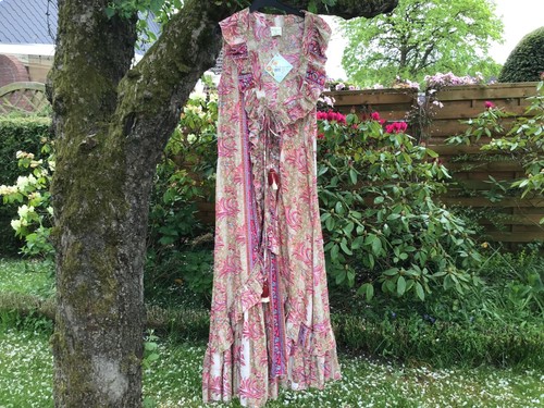 Seidenkimono boho tunika - seidenkimono,