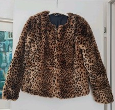 Kunstfelljacke mit Leopardenmuster, Janina, Gr. 38