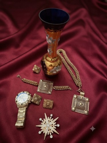 Modeschmuck set böhmische - &,