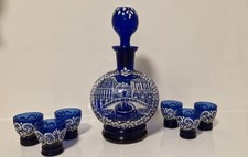 Dieses Kobaltblaue Glasset