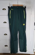 Mammut Softshell Hose Größe 46 Winterwanderhose Grün! Top Zustand  !