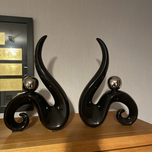 Deko skulptur formano schwarz - skulptur,
