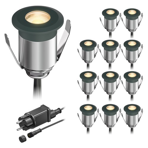 Led boden einbauleuchte bino - led, boden-einbauleuchte