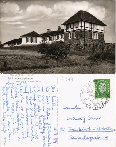 Ansichtskarte homberg - homberg, (efze)