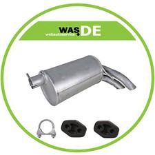 Auspuff VW Sharan | Ford Galaxy | Seat Alhambra Endschalldämpfer + Montagesatz