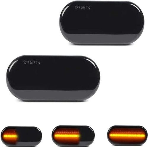 Led seitenblinker schwarz - led,