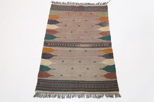 3 x 4 Fuß Buckel Kelim Klein