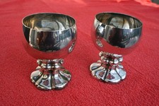 2 Silberbecher  Weinbecher