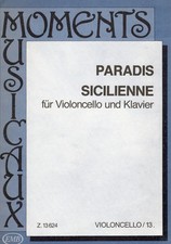 Sicilienne - für Cello +