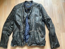 Biker style lederjacke - biker,