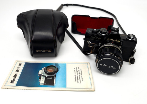Rare black minolta 101 - black, sr-t