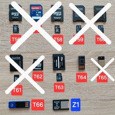 Datenträger (USB-Stick, MMC, Mini-/Micro-/SDHC), 11 Stück