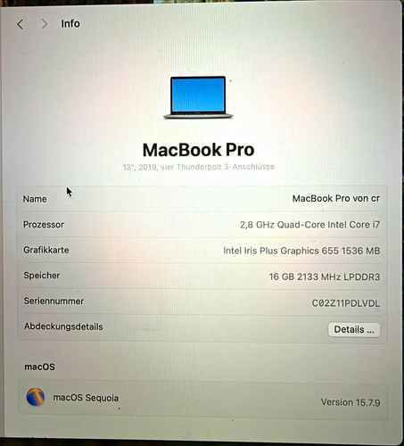 Apple macbook pro 2019 - apple,