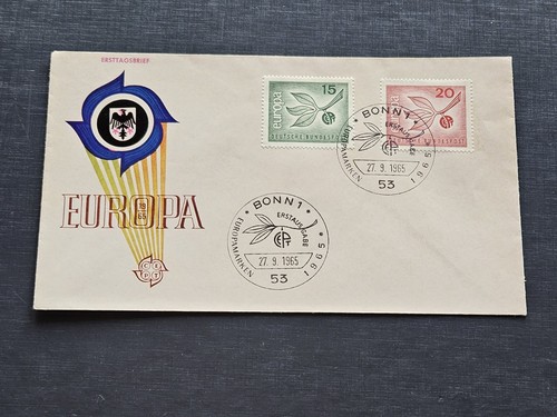 1965 bund fdc - 1965,