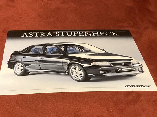 Irmscher opel astra stufenheck - opel,