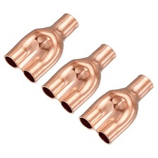 Tee typ kupfer formteil - kupfer,