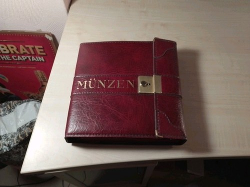 Münzen album echtleder - im, -album