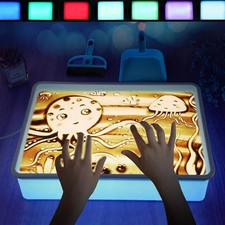 Sandmalerei Leuchtkasten Licht