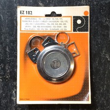 Tankdeckel Chrom Ø 65mm abschließbar Zündapp Puch Kawasaki Gilera DKW NOS