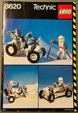 LEGO Bauanleitung 8620 Technic Snow Scooter - Vintage von 1986