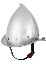 Battle-Merchant Spitzer Morion Helm 1,3 mm Stahl Landsknecht Mittelalter LARP
