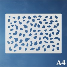 A4 Schablone Wandschablone